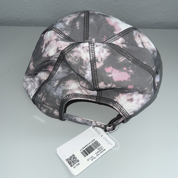 Baller Hat *Soft IIBM ONE SIZE. Grey, pink, & white tie dye hat Lululemon - Picture 6 of 8